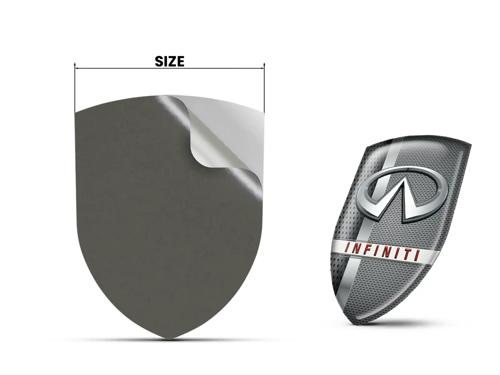Infiniti Logo Silicone Auto Max Durable Stylé Pro Performance